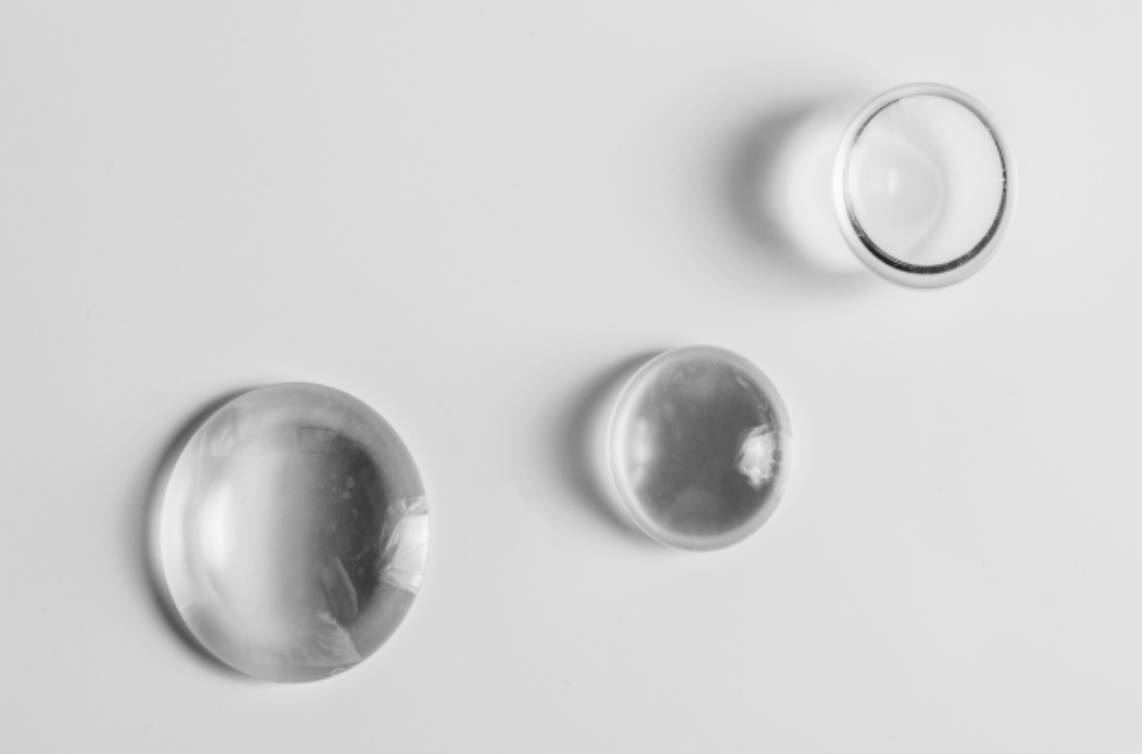 SAPPHIRE CONVEX LENSES, SEMICIRCULAR SAPPHIRE LENSES